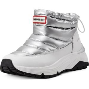Hunter Women’s Anne Ankle Boot(Silver)
