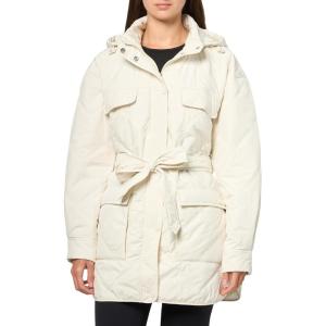 Hunter Women’s Friday Semi Cire Self Packable Quilted Jacket(Cream)
