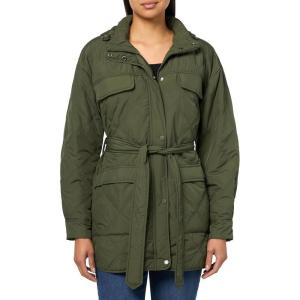 Hunter Women’s Friday Semi Cire Self Packable Quilted Jacket(Hunter Green)