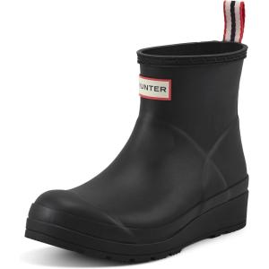 Hunter Women’s Play Short Rain Boot(Black)