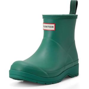 Hunter Women’s Play Short Rain Boot(Green)