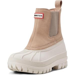 Hunter Women’s Sutton Waterproof Chelsea Boot(Blush/Ivory)