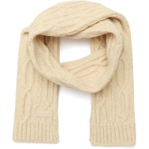 Hunter mens Cable Scarf(Black)