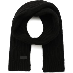 Hunter mens Cable Scarf(Vanilla)
