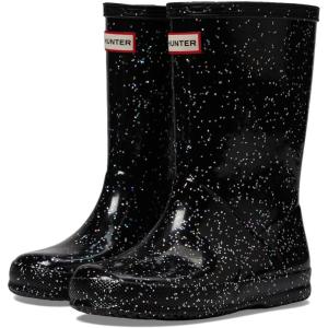 Hunter unisex-child Original First Classic Giant Glitter(Black)