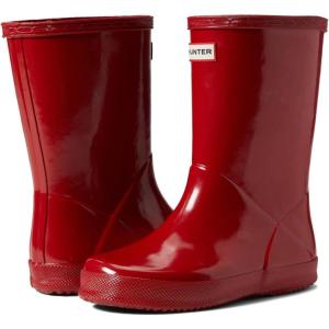 Hunter unisex-child Original First Classic Gloss(Military Red)