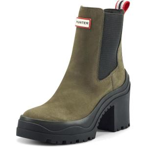 Hunter womens Miana(Dark Green Leather)