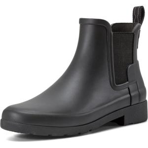 Hunter womens Refined Chelsea(Black)