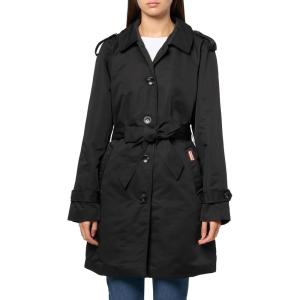 Hunter womens Stacy Classic Coated Trench(Black)