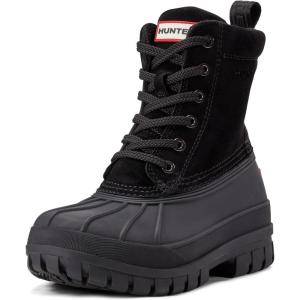 Hunter womens Sussex Waterproof(Black Suede)