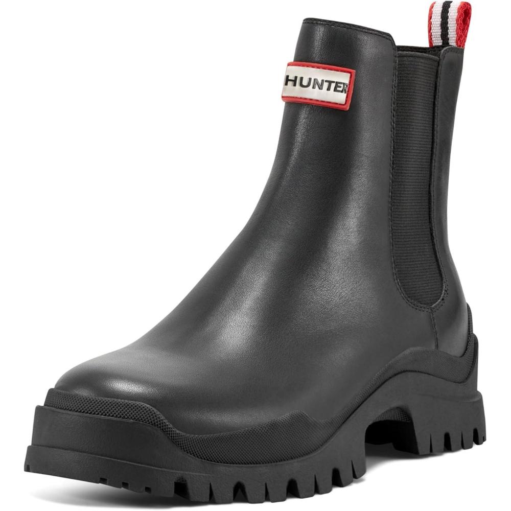 imageHunter Womens Winica Rain BootBlack Leather