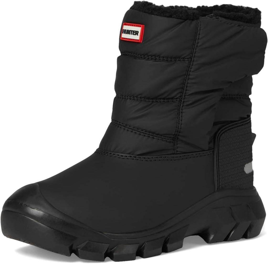 imageHunter unisexchild Snow Boots ToddlerLittle KidBlack