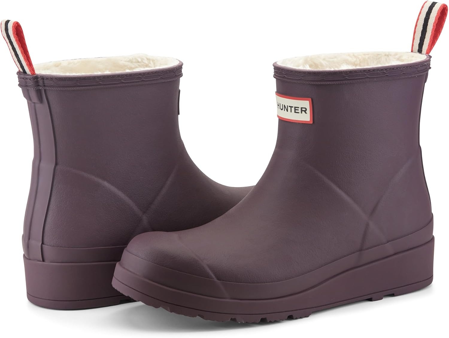 image:imageHunter Womens Play Insulated Short Rain BootsDark Red