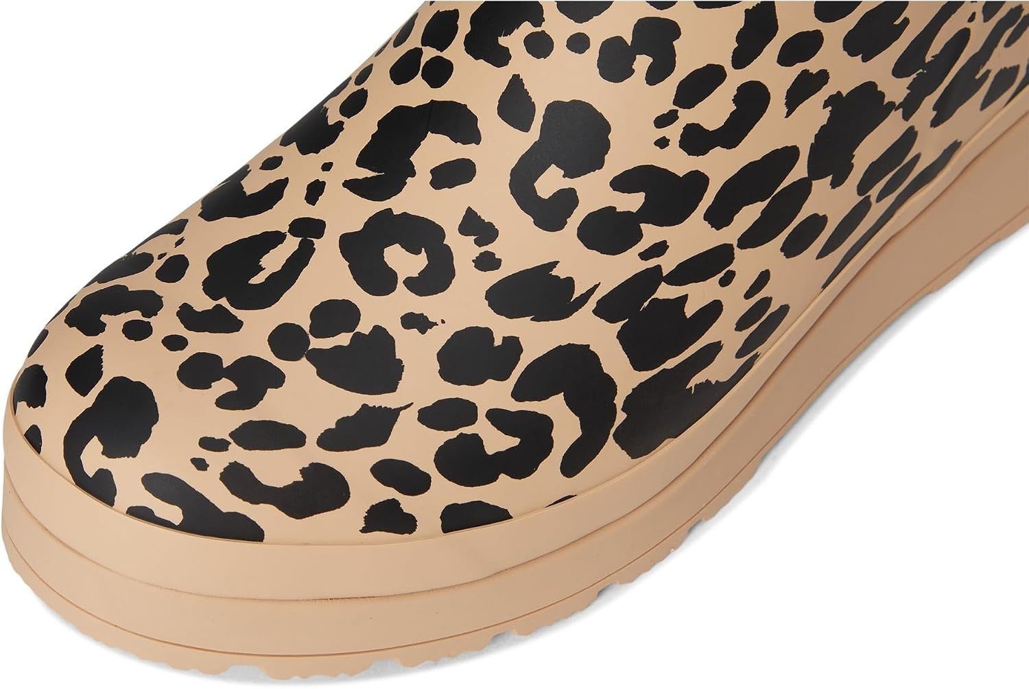 image:imageHunter Womens Play Insulated Short Rain BootsMedium Natural Leopard