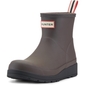 Hunter Women’s Play Short Rain Boot(Dark Brown)