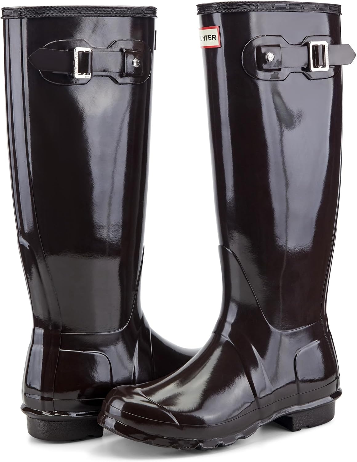 image:imageHunter womens Original Tall GlsDark Brown Gloss