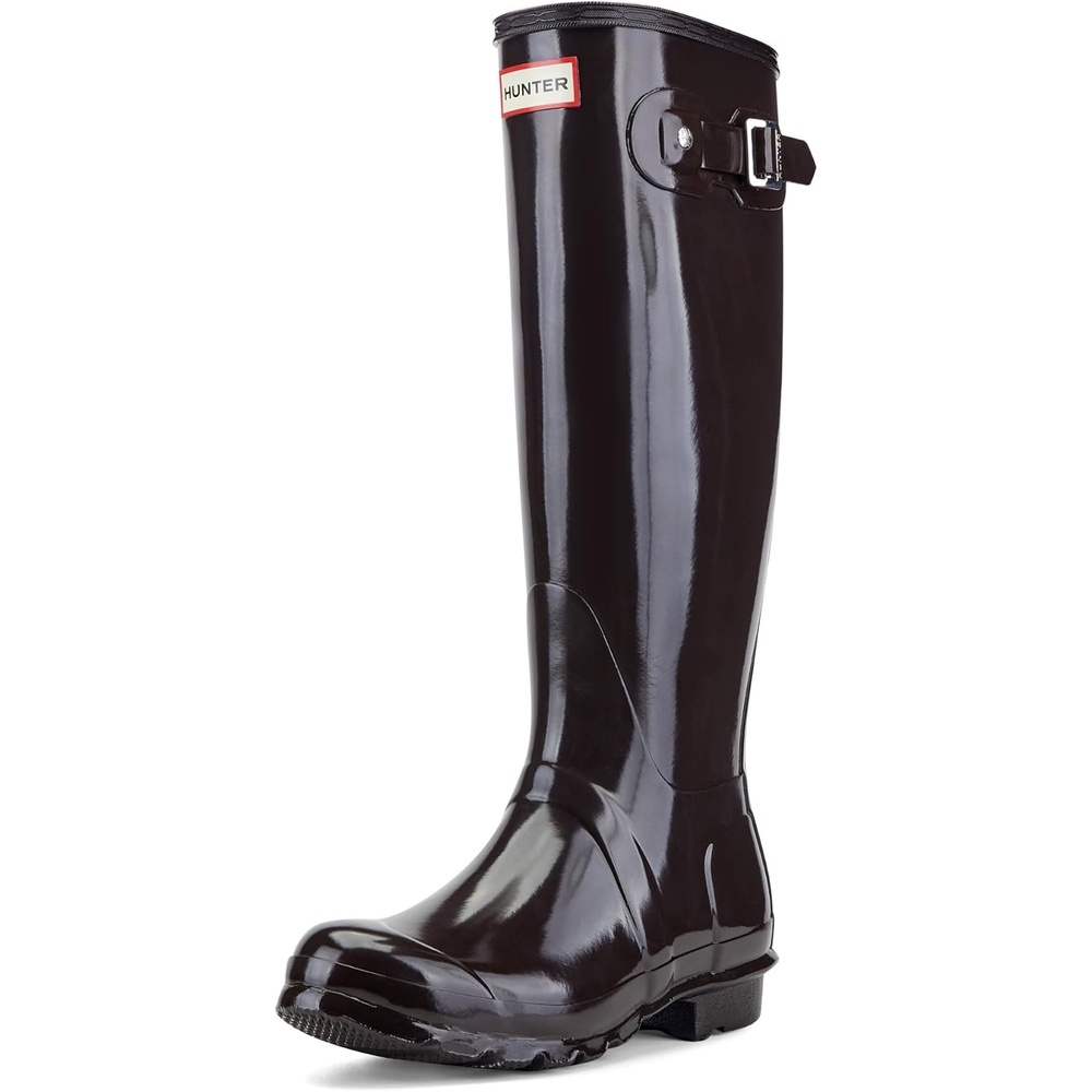 image:imageHunter womens Original Tall GlsDark Brown Gloss