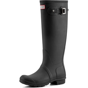 Hunter Women’s Original Tall Rain Boots(Black)