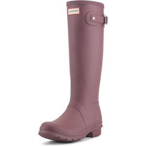 Hunter Women’s Original Tall Rain Boots(Dark Red)