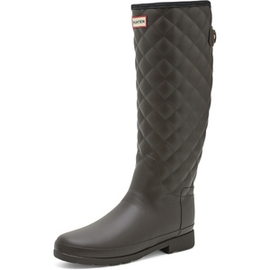 Hunter womens Refined Tall Quilt(Dark Brown)