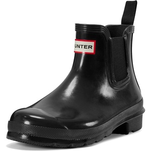 Hunter Women’s Original Gloss Chelsea Boots(Black)